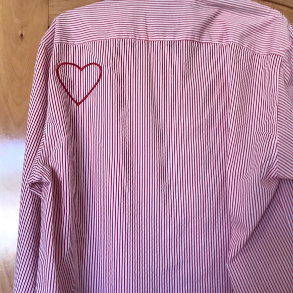 Mili Designs large red and white shirt - Picture 4 of 4